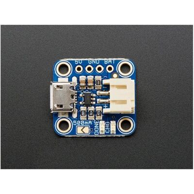 Adafruit Micro-Lipo Ladegerät für LiPo/LiIon, MicroUSB, Elektronikmodul Adafruit Micro-Lipo Ladegerät für LiPo/LiIon, MicroUSB, Elektronikmodul