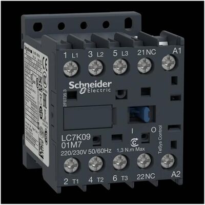 Schneider Electric Schütz TeSys LC7-K-3P-AC-3 440V 9 A- LC7K0901M7, Relais Schneider Electric Schütz TeSys LC7-K-3P-AC-3 440V 9 A- LC7K0901M7, Relais