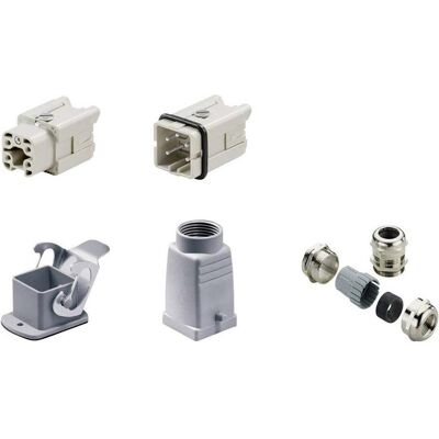 Weidmüller 1712590000 Schwerlast-Steckverbinder-Set - Verbindungskabel Weidmüller 1712590000 Schwerlast-Steckverbinder-Set - Verbindungskabel