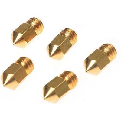 Allnet 4duino 3D Nozzles M6 Düse verschiedene Groessen, Entwicklungsboard + Kit Allnet 4duino 3D Nozzles M6 Düse verschiedene Groessen, Entwicklungsboard + Kit