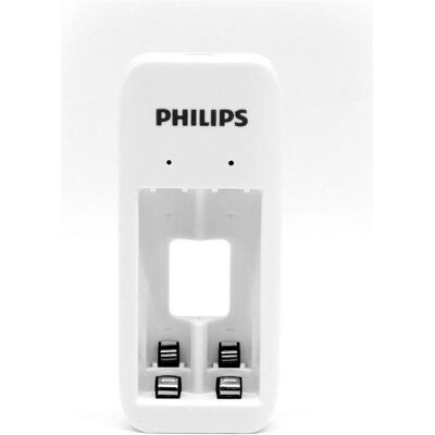 Philips Akku-Ladegerät 2xAAA 700mAh - Ladegerät Philips Akku-Ladegerät 2xAAA 700mAh - Ladegerät