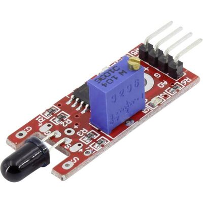 Iduino 1485299 Infrarot-Sensor Passend für (Einplatinen-Computer) Arduino 1 St., Entwicklungsboard + Kit Iduino 1485299 Infrarot-Sensor Passend für (Einplatinen-Computer) Arduino 1 St., Entwicklungsboard + Kit