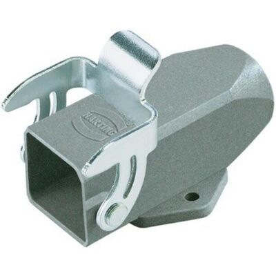 Harting Han A base surface 1 lever 1 entry PG 11 - (10 stk.), Elektronikkabel + Stecker, Grau Harting Han A base surface 1 lever 1 entry PG 11 - (10 stk.), Elektronikkabel + Stecker, Grau