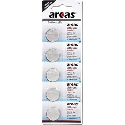 Arcas Batterie CR2016 5er-Sparset (5 Stk., CR2016), Batterien + Akkus Arcas Batterie CR2016 5er-Sparset (5 Stk., CR2016), Batterien + Akkus