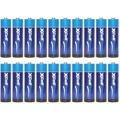 XCell Batterie Typ AA (Mignon), LR06, Alkaline, 1,5V, 20er Set (20 Stk., AA), Batterien + Akkus XCell Batterie Typ AA (Mignon), LR06, Alkaline, 1,5V, 20er Set (20 Stk., AA), Batterien + Akkus