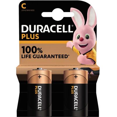 Duracell Plus (2 Stk., C, 7750 mAh), Batterien + Akkus Duracell Plus (2 Stk., C, 7750 mAh), Batterien + Akkus