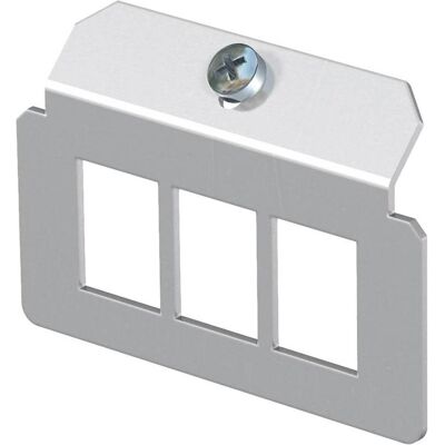 OBO Bettermann Trägerplatte MTM 3A - 3 Module, 72mm x 48.6mm - Trägerplatte OBO Bettermann Trägerplatte MTM 3A - 3 Module, 72mm x 48.6mm - Trägerplatte