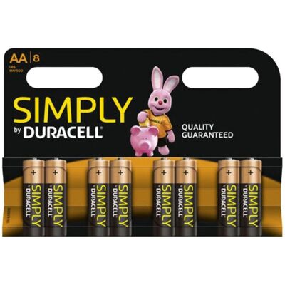 Duracell Modell 10PP110017 Langlebige AA Batterien - Batterien Duracell Modell 10PP110017 Langlebige AA Batterien - Batterien