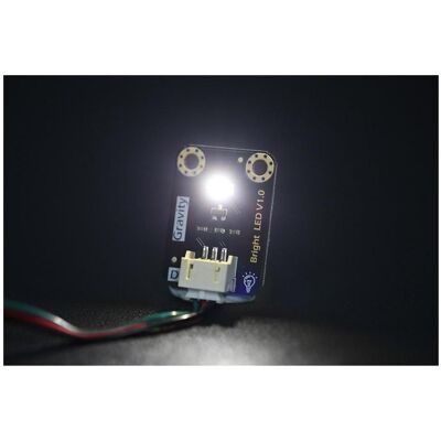 DFRobot LED-Modul, extrem hell, 20mA Betriebsstrom, Gravity 3-Pin kompatibel, 5V, Entwicklungsboard + Kit DFRobot LED-Modul, extrem hell, 20mA Betriebsstrom, Gravity 3-Pin kompatibel, 5V, Entwicklungsboard + Kit