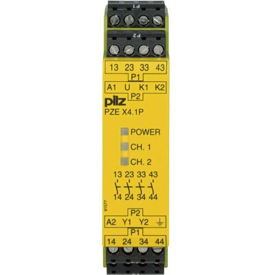 Pilz 777588 PZE X4.1P 24-240VAC/DC 4n/o, Relais Pilz 777588 PZE X4.1P 24-240VAC/DC 4n/o, Relais