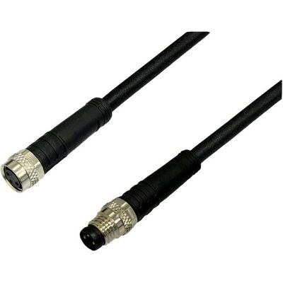 BKL Electronic 2700005 Sensor-/Aktor-Anschlussleitung - 10m, 4-polig, Schwarz BKL Electronic 2700005 Sensor-/Aktor-Anschlussleitung - 10m, 4-polig, Schwarz
