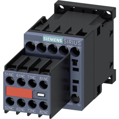 Siemens Hilfsschütz 3RH2244-1BB40 S00 24V DC 4NO 4NC - Hilfsschütz Siemens Hilfsschütz 3RH2244-1BB40 S00 24V DC 4NO 4NC - Hilfsschütz