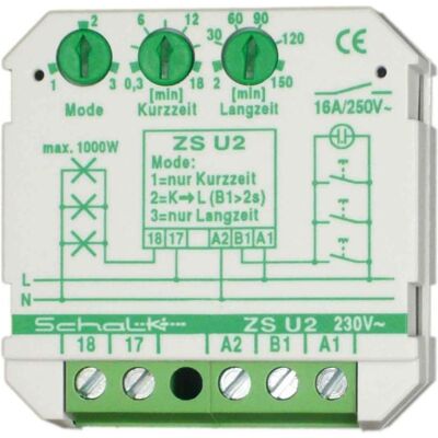 Schalk ZS U2 - Kompakter elektronischer Impulsschalter - Lichtsteuerung Schalk ZS U2 - Kompakter elektronischer Impulsschalter - Lichtsteuerung