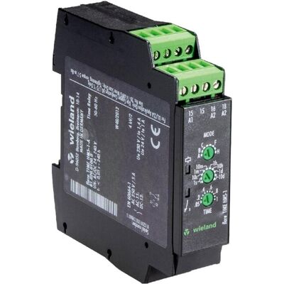 Wieland Electric 81.020.0100.0 FLARE TIME HM5-1-A Zeitrelais 1 St., Relais Wieland Electric 81.020.0100.0 FLARE TIME HM5-1-A Zeitrelais 1 St., Relais