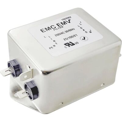 Akyga EN2090-10-F Entstörfilter 10A (L x B x H) 115 x 57 x 45mm 1St., Induktor Akyga EN2090-10-F Entstörfilter 10A (L x B x H) 115 x 57 x 45mm 1St., Induktor