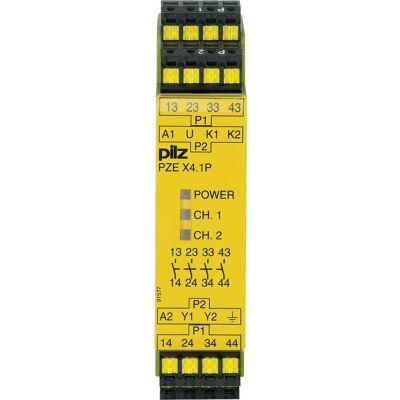 Pilz 787588 PZE X4.1P C 24-240VAC/DC 4n/o, Relais Pilz 787588 PZE X4.1P C 24-240VAC/DC 4n/o, Relais