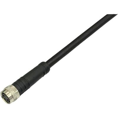 BKL Electronic 2700003 Sensor-/Aktor-Anschlussleitung - 2m, M8, 4-polig, Schwarz BKL Electronic 2700003 Sensor-/Aktor-Anschlussleitung - 2m, M8, 4-polig, Schwarz