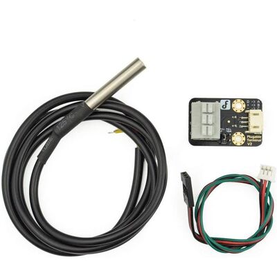 DFRobot Gravity DS18B20 Sensor Kit, Entwicklungsboard + Kit DFRobot Gravity DS18B20 Sensor Kit, Entwicklungsboard + Kit