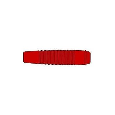 Hirschmann 4mm Roter Flexibler Isolierter Gegenstecker - Bananenstecker Hirschmann 4mm Roter Flexibler Isolierter Gegenstecker - Bananenstecker