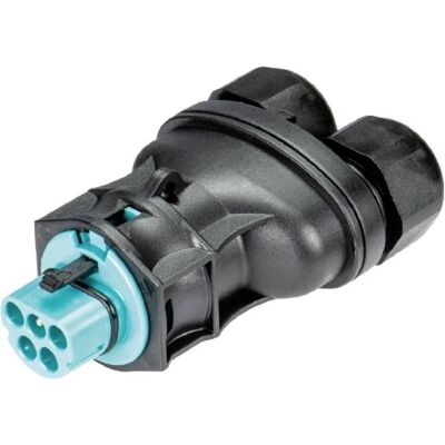 Wieland Electric 96.052.4353.6 Steckverbinder, Elektronikkabel + Stecker, Türkis Wieland Electric 96.052.4353.6 Steckverbinder, Elektronikkabel + Stecker, Türkis