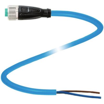 Pepperl+Fuchs 240769-100006 Sensor/Ställdon-Kontakt - 10 m PVC Blau Pepperl+Fuchs 240769-100006 Sensor/Ställdon-Kontakt - 10 m PVC Blau