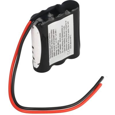 AccuCell Notleuchtenakku NiMH 3,6V 1500mAh F1x3 Mignon AA mit 150mm Kabel ersetzt GP125AAMT3BMX (Akku), Akku Ladegerät AccuCell Notleuchtenakku NiMH 3,6V 1500mAh F1x3 Mignon AA mit 150mm Kabel ersetzt GP125AAMT3BMX (Akku), Akku Ladegerät