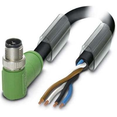 Phoenix Contact 1408819 Sensor-/Aktor-Steckverbinder, konfektioniert 2 m Polzahl: 4 1 St., Elektronikkabel + Stecker, Schwarz Phoenix Contact 1408819 Sensor-/Aktor-Steckverbinder, konfektioniert 2 m Polzahl: 4 1 St., Elektronikkabel + Stecker, Schwarz
