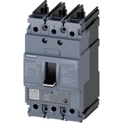 Siemens Designer Leistungsschalter 3VA5140-4EC31-0AA0 - 40A, 690V, 3-polig Siemens Designer Leistungsschalter 3VA5140-4EC31-0AA0 - 40A, 690V, 3-polig