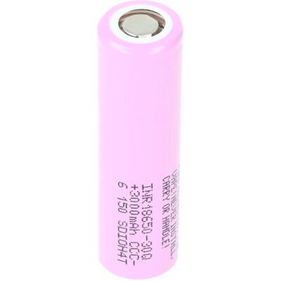 AccuCell - 18650 Li-ion 3000mAh - 3.7V AccuCell - 18650 Li-ion 3000mAh - 3.7V