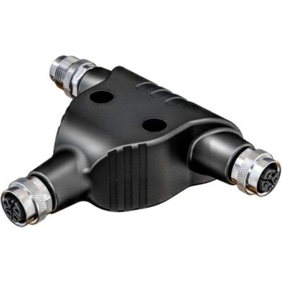 Murr Elektronik MURR T-Stück, Elektronikkabel + Stecker, Schwarz Murr Elektronik MURR T-Stück, Elektronikkabel + Stecker, Schwarz