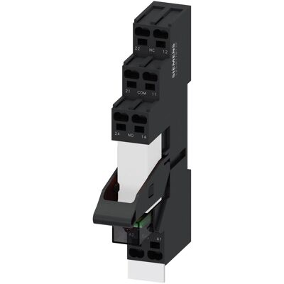 Siemens Relais LZS:RT4D4L24 24V DC - Monostabil, 2 Kontakte Siemens Relais LZS:RT4D4L24 24V DC - Monostabil, 2 Kontakte