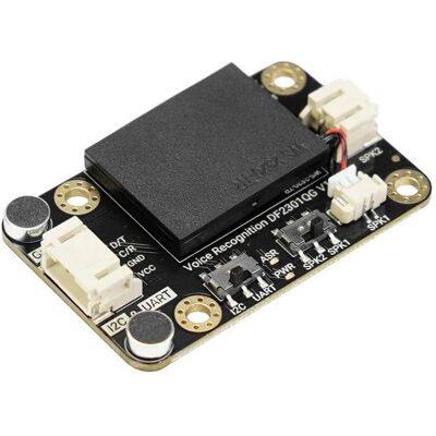 DFRobot Gravity Spracherkennungsmodul für mit I2C und UART, Entwicklungsboard + Kit DFRobot Gravity Spracherkennungsmodul für mit I2C und UART, Entwicklungsboard + Kit