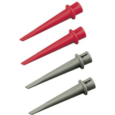 Fluke Prüfspitzen-Set Steckverbinder - Grau, Rot - Messgeräte Fluke Prüfspitzen-Set Steckverbinder - Grau, Rot - Messgeräte
