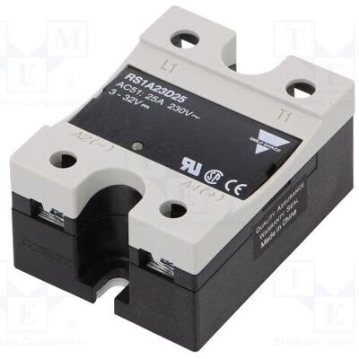 Siemens Relais: Halbleiter USteuer: 3÷32VDC 25A 42÷265VAC RS1 1-phasen, Relais Siemens Relais: Halbleiter USteuer: 3÷32VDC 25A 42÷265VAC RS1 1-phasen, Relais