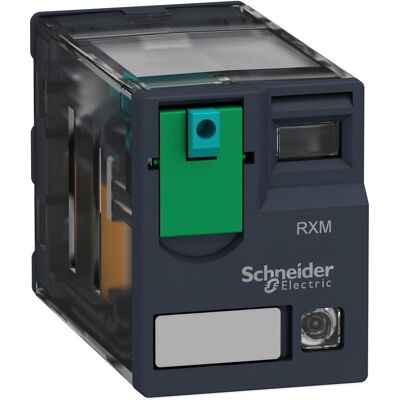 Schneider Electric RXM2AB2BD - Miniatur-Steckrelais 24 V DC, 2 Kontakte NO/NC Schneider Electric RXM2AB2BD - Miniatur-Steckrelais 24 V DC, 2 Kontakte NO/NC