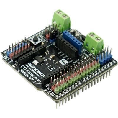 DFRobot Gravity IO Expansion Shield für Arduino V7.1, Entwicklungsboard Zubehör, Mehrfarbig DFRobot Gravity IO Expansion Shield für Arduino V7.1, Entwicklungsboard Zubehör, Mehrfarbig