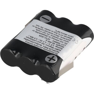 AccuCell Notleuchtenakku NiMH 3,6V 1500mAh F1x3 Mignon AA mit Lötfahnen (1 Stk., Akku), Akku Ladegerät AccuCell Notleuchtenakku NiMH 3,6V 1500mAh F1x3 Mignon AA mit Lötfahnen (1 Stk., Akku), Akku Ladegerät