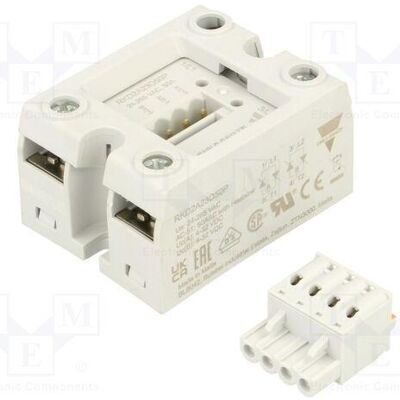 Carlo Gavazzi Relais: Halbleiter 50A USchalt: 24÷265VAC 2-phasen IP20 RK, Relais Carlo Gavazzi Relais: Halbleiter 50A USchalt: 24÷265VAC 2-phasen IP20 RK, Relais