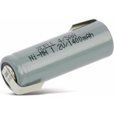 XCell NiMH-Akku, Industriezelle, 4/5AA, Z-Lötfahne, 43x14,5mm, 1,2V/1400mA (AA, 1400 mAh), Batterien + Akkus XCell NiMH-Akku, Industriezelle, 4/5AA, Z-Lötfahne, 43x14,5mm, 1,2V/1400mA (AA, 1400 mAh), Batterien + Akkus