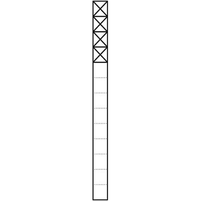 Siedle S. & Soehne Kommunikations-Stele 1,3m sil/met 4Mod KS 613-4 SM, Zubehör DJ, Silber Siedle S. & Soehne Kommunikations-Stele 1,3m sil/met 4Mod KS 613-4 SM, Zubehör DJ, Silber