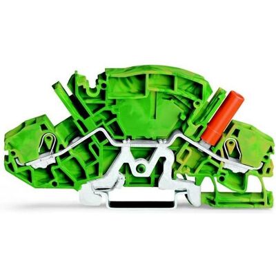 Wago TOPJOB S 2-L-Schutzleiterklemme - Grün-Gelb - Klemmenblock Wago TOPJOB S 2-L-Schutzleiterklemme - Grün-Gelb - Klemmenblock