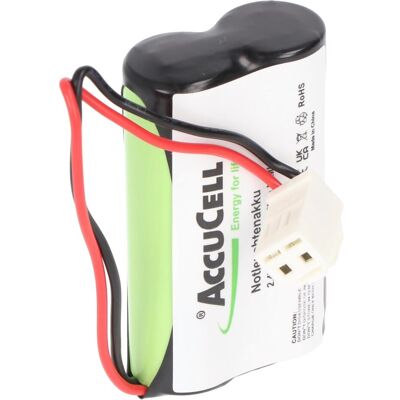 XCell Notleuchtenakku NiMH - 2,4V 1500mAh - Ersetzt ABB 11190038V/55 - Notleuchten Akku XCell Notleuchtenakku NiMH - 2,4V 1500mAh - Ersetzt ABB 11190038V/55 - Notleuchten Akku