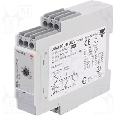 Carlo Gavazzi Strom-Überwachungsrelais Spannung: AC/DC,AC/DC Strom DUA, Relais Carlo Gavazzi Strom-Überwachungsrelais Spannung: AC/DC,AC/DC Strom DUA, Relais