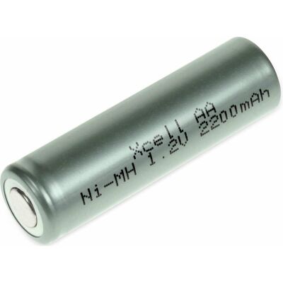 XCell NiMH-Akku, Industriezelle, AA, Flat-Top, 50x14,5mm, 1,2V/2200mAh (1 Stk., AA, 2200 mAh), Batterien + Akkus XCell NiMH-Akku, Industriezelle, AA, Flat-Top, 50x14,5mm, 1,2V/2200mAh (1 Stk., AA, 2200 mAh), Batterien + Akkus