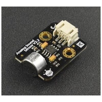 DFRobot Sound Sensor für Arduino/Raspberry Pi, Analog, Geräuscherkennung, Gravity, Plug&Play, 3.3-5V, Entwicklungsboard + Kit DFRobot Sound Sensor für Arduino/Raspberry Pi, Analog, Geräuscherkennung, Gravity, Plug&Play, 3.3-5V, Entwicklungsboard + Kit