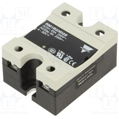 Carlo Gavazzi Relais: Halbleiter USteuer: 3÷32VDC 25A 42÷265VAC RM1 1-phasen, Relais Carlo Gavazzi Relais: Halbleiter USteuer: 3÷32VDC 25A 42÷265VAC RM1 1-phasen, Relais