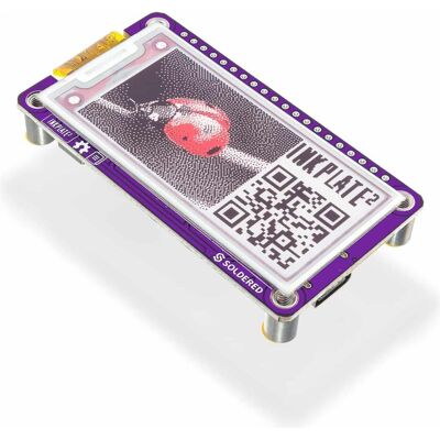 Soldered Inkplate 2, 2,13 dreifarbiges E-Paper Display, ESP32, WLAN + Bluetooth, Akku, Arduino kompa, Entwicklungsboard + Kit Soldered Inkplate 2, 2,13 dreifarbiges E-Paper Display, ESP32, WLAN + Bluetooth, Akku, Arduino kompa, Entwicklungsboard + Kit