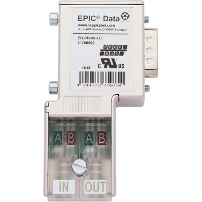 Lapp LappKabel EPIC Data PROFIBUS Steckverbinder mit Schnellanschluss EPIC ED-PB-90-PG-FC Inhalt: 1..., Elektronikkabel + Stecker Lapp LappKabel EPIC Data PROFIBUS Steckverbinder mit Schnellanschluss EPIC ED-PB-90-PG-FC Inhalt: 1..., Elektronikkabel + Stecker