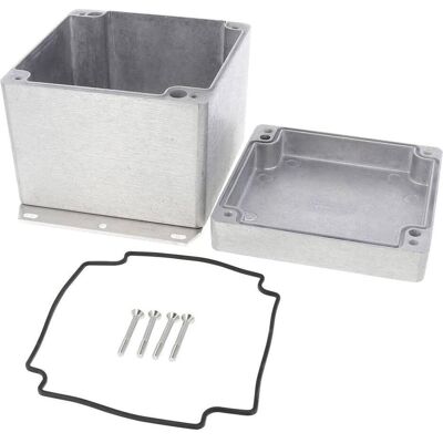 Hammond 1550Z137F Universal-Gehäuse 121 x 102 Aluminium Druckguss (Gehäuse), Elektronikzubehör + Gehäuse, Silber Hammond 1550Z137F Universal-Gehäuse 121 x 102 Aluminium Druckguss (Gehäuse), Elektronikzubehör + Gehäuse, Silber