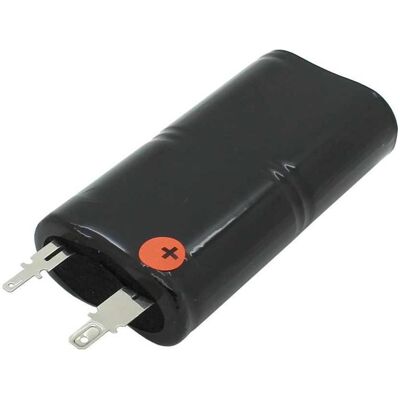 AccuCell Notleuchtenakku NiMH 4,8V 3000mAh L2x2 Sub-C mit Faston-Anschluss passend für Zumtobel 04797089 (Akku), Akku Ladegerät AccuCell Notleuchtenakku NiMH 4,8V 3000mAh L2x2 Sub-C mit Faston-Anschluss passend für Zumtobel 04797089 (Akku), Akku Ladegerät